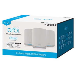 lot 39008 image: Netgear Orbi AX5400 WiFi 6 Mesh System - Retail $993