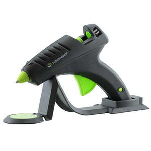 lot 33978 image: Surebonder High Temperature CordedCordless BlackGreen Full Size 60 Watt Hot Melt Glue Gun