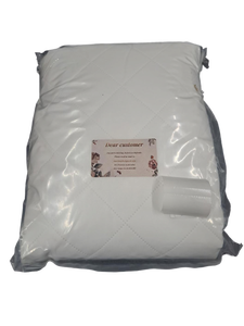 lot 33979 image: Queen Size White Mattress Pad