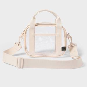 lot 37169 image: Clear Stadium Waist Bag - All In Motion Cream