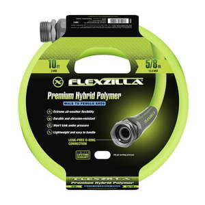 lot 38778 image: Flexzilla Garden Hose Hybrid Polymer ZillaGreen 58 x 10