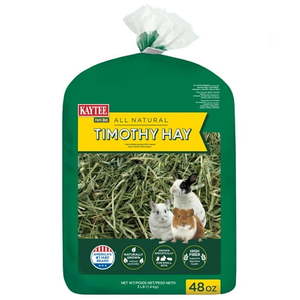 lot 38783 image: Kaytee Forti-Diet All Natural Timothy Hay 48 ounce EXPIRATION DATE UNKNOWN