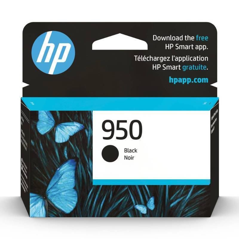 lot 30807 image: HP 950 Officejet Single Ink Cartridge - Black (CN049AN#140) Standard Yield Printing Solution