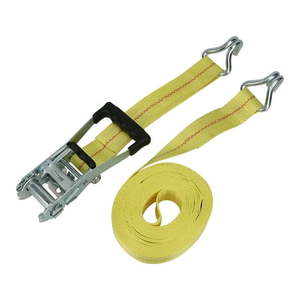 lot 36132 image: Hyper Tough 27-Foot Ratchet Tie-Down With Double J Hooks