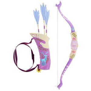 lot 36145 image: Disney Princess Rapunzel Archery Toy Set with Bow  Arrows & Quiver for Ages 3