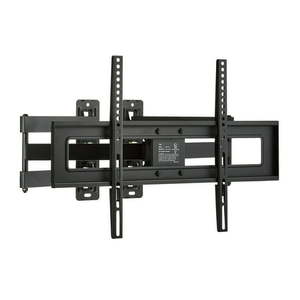 lot 36155 image: onn Corner Full Motion TV Mount for 37  to 70  TVs  UL Listed  swivel �60°  up to �20°Tilting - Retail $54