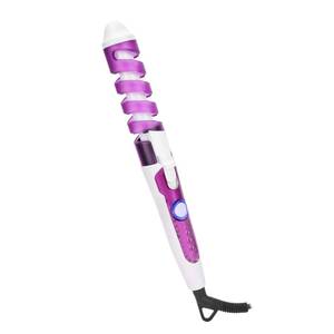 lot 37184 image: Professional Spiral Hair Curler, Portable Anti-Scald Wavy Hair, Curling Wand Barrel Curling Iron