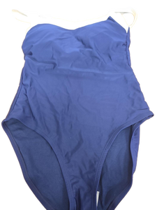 lot 38788 image: Shade & Shore Blue One Piece Swimsuit Size 8-10,  Size M