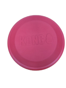 lot 38808 image: KONG Pink Rubber Dog Frisbee Flying Disc