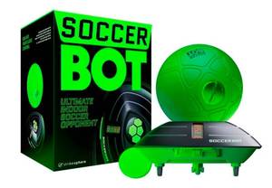 lot 38853 image: Soccer Bot Toy Soccer Set Educational Focus on Gross Motor Skills, Plastic Material Retails $59