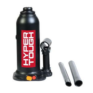 lot 38875 image: Hyper Tough T90613HW 6 Ton Welded Bottle Jack for Vehicle Maintenance (See Details)