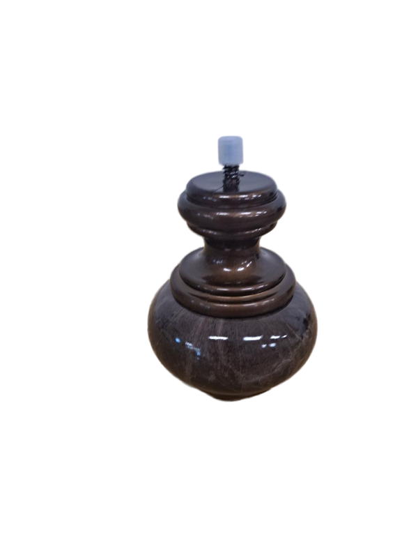 lot 33353 image: Umbra Brown Curtain Rod End