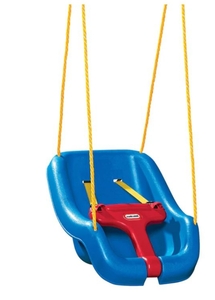 lot 36190 image: 2-in-1 Snug n Secure Swing - Blue