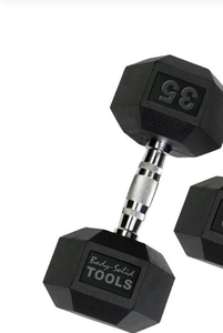 lot 36201 image: 35 lb. FitRx Dumbbell One Unit