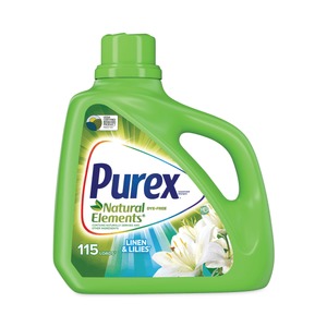 lot 36209 image: Purex Linen & Lilies Elements HE Concentrated Liquid Laundry Detergent 115 Loads - 150 fl oz