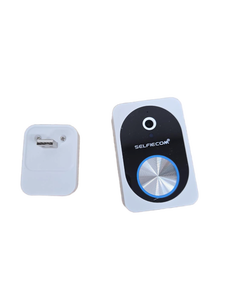 lot 38938 image: Selfiecom XW133-D10 Smart Video Doorbell with Receiver