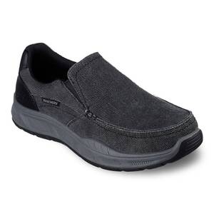 lot 38949 image: Skechers Relaxed Fit Cohagen Vierra Mens Shoes, Size 10.5, Black - Retail $60