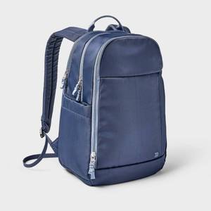 lot 40037 image: 21L Lifestyle Backpack - All In Motion Navy Blue Fits 15-Inch Laptop, Water Repellent