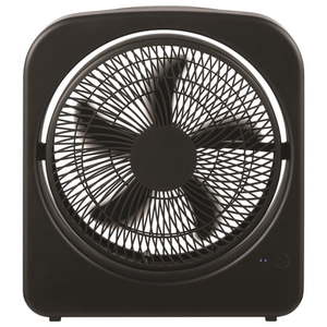 lot 40040 image: Mainstays 9 Portable Fan Black