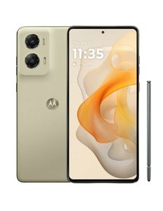 lot 40042 image: Motorola Moto G Stylus 5G 256GB Smartphone (Unlocked), Caramel Latte - Retail $214