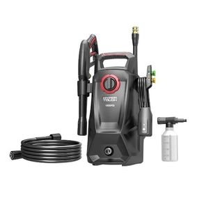lot 40060 image: Hyper Tough 1800 PSI 1.2 GPW 120V Electric Powered Pressure Washer - Retail $108