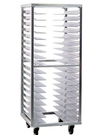 lot 35718 image: New Age 1637 Roll In Stepped Angle Rack,18 Pr Slides - Retail $1,235