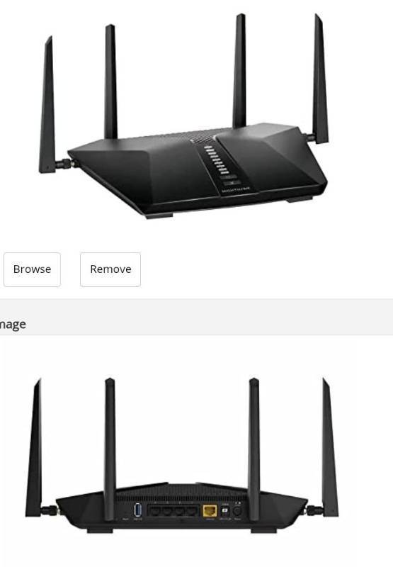 lot 35747 image: NETGEAR Nighthawk AX5400 WiFi 6 Router, One Year Advanced Cyber Security - Retail $139