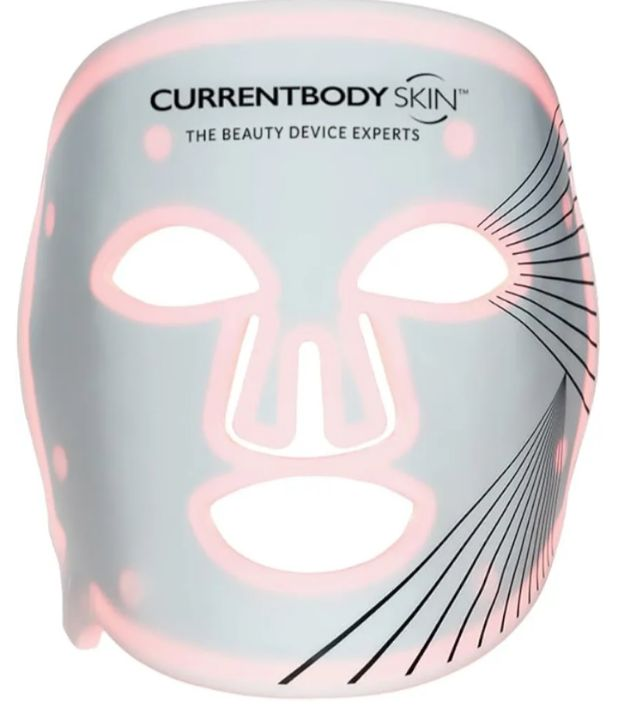 lot 38314 image: CurrentBody Skin LED Light Therapy Face Mask Series 1  Red Light Therapy Treatment Device  Anti-Aging Face Mask for Wrinkle Reduction in  - Retail $250