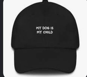 lot 14167 image: Set of 2- My Dog is my Child hats