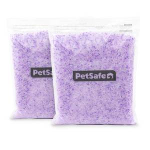 lot 36225 image: PetSafe ScoopFree Lavender Scented Non-Clumping Crystal Cat Litter - 2pk72oz Hypoallergenic, Low Dust