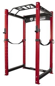 lot 36231 image: signature fitness power cage sf pc1 (Box 2 Only)- Retail $248