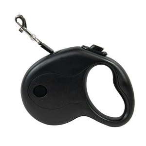 lot 38978 image: Pet Champion 16 Plastic Metal & Polyester Retractable Dog Leash Black