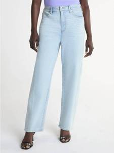 lot 38980 image: Scoop Womens Mid Rise Barrel Leg Jeans -Size12