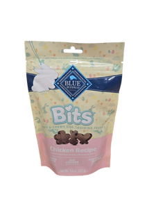 lot 38981 image: Blue Buffalo Bits Chicken Recipe Dog Training Treats (BEST BY MARCH 03, 2027)