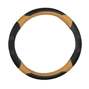 lot 38984 image: Genuine Dickies Rugged Protection Carpenter Steering Wheel Cover  BrownBlack  1 lb