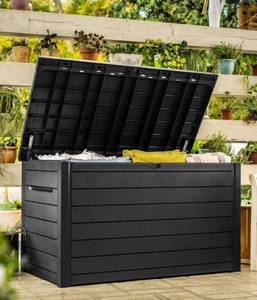 lot 40072 image: Keter 230 Gal. XXL Deck Box - Retail $149