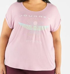 lot 41027 image: Terra & Sky Womens Plus Graphic T-Shirt, Revelation, Size 4x (28W-30W)