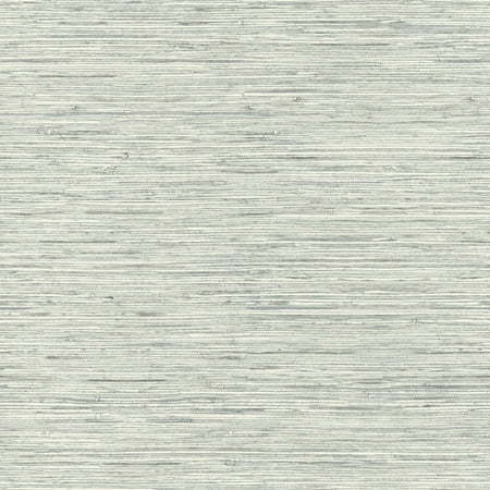 lot 33745 image: RoomMates Light Gray Grasscloth Peel and Stick Wallpaper  20.5 in x 18 ft