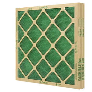 lot 36267 image: AAF Flanders 4-Pack 20  x 20  x 1  Nested Fiberglass MERV 1 Air Filter - Retail $204