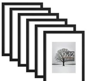 lot 36287 image: Sindcom 6 Pack 9,5x12,5 Picture Frames