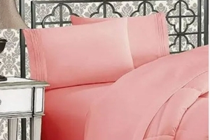 lot 36289 image: Elegant Comfort 1500  Twin Sheet Set