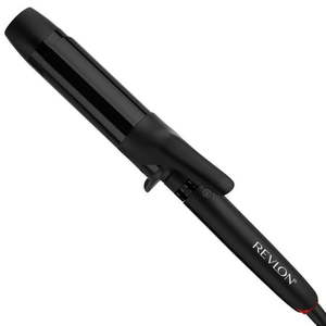 lot 40130 image: Revlon Smoothstay 1-12  Coconut Oil-Infused Curling Iron  Black