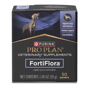 lot 41053 image: Purina Pro Plan FortiFlora Probiotic Supplement for Dogs  30 Sachets (BEST BY 022027)