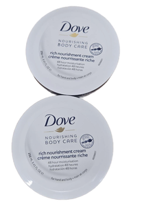 lot 41054 image: Dove Nourishing Body Care Cream Set of 2