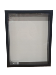 lot 41071 image: American flat 12x15 Shadow Box Frame with Shatter-Resistant Glass Silhouette Collection Large Display - Black