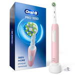 Oral-B Toothbrush Pro 1000 Rechargeable Electric Toothbrush  Pink  1 Count  Adults and Children 3+(Missing Charger) - Retail: $255