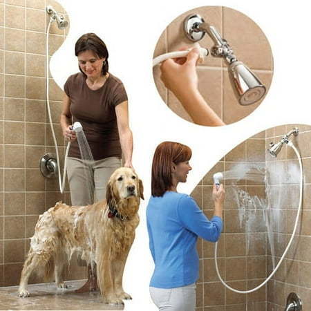 lot 33779 image: Rinse Ace Snap N Spray Quick-Connect Dog and Pet Grooming Sprayer  -White