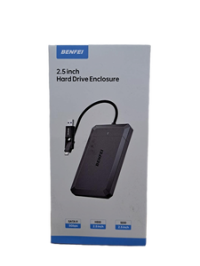 lot 40150 image: Benfei 2.5in Hard Drive Enclosure
