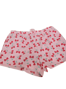 lot 41090 image: Disney Minnie Mouse Pink Cherry Print Sleep Shorts XXL