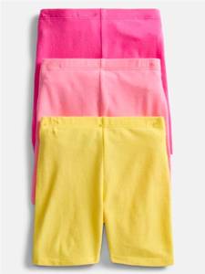 lot 41096 image: Wonder Nation Toddler Girls Essential Bike Shorts, 3-Pack, Sizes 5T